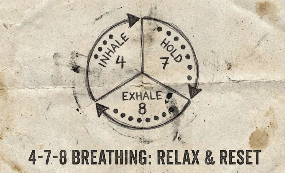 4-7-8 breathing