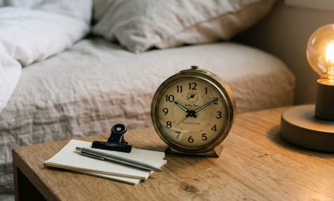 Phone Out of the Bedroom: The Analog Sleep Stack